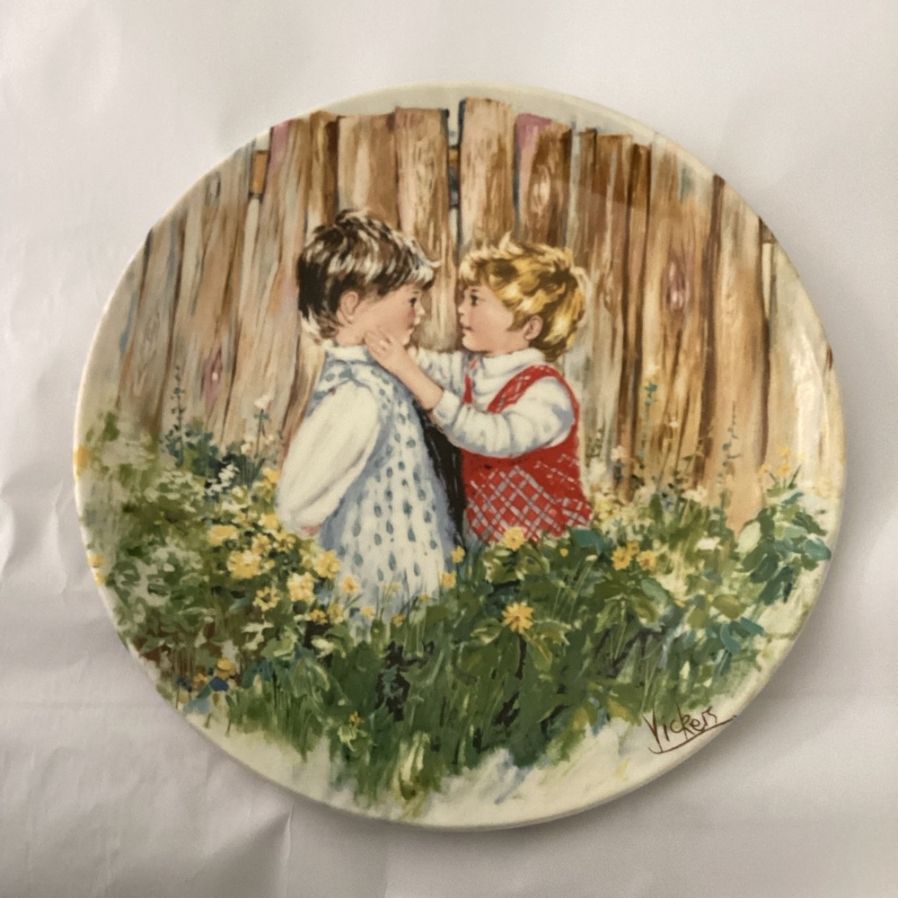 Wedgwood “Be My Friend” plate